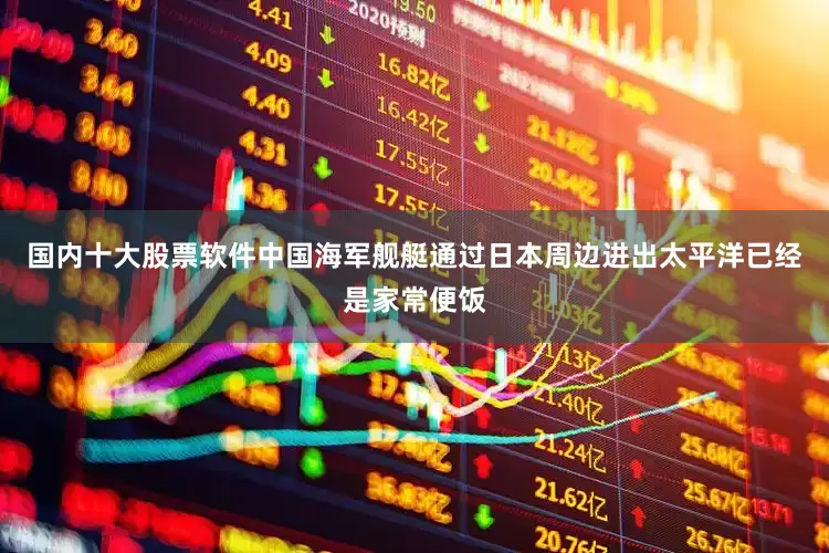 国内十大股票软件中国海军舰艇通过日本周边进出太平洋已经是家常便饭